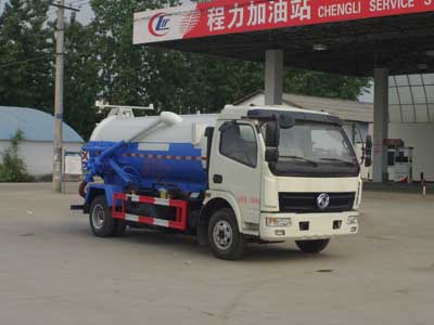 程力威牌CLW5070GXWE5NG型吸污車