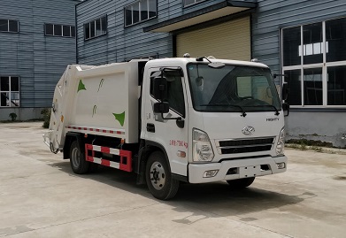 程力威牌CLW5070ZYSCH5型壓縮式垃圾車